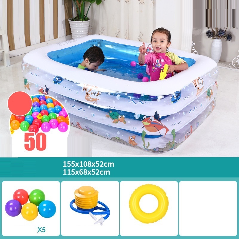 Inflatable Blow Up Baby And Kids Swimming Pool